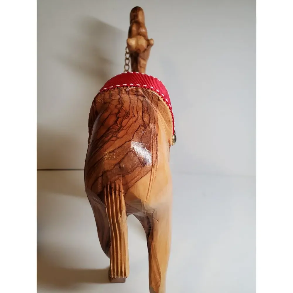 Wooden Camel Figurine - Lot of 2